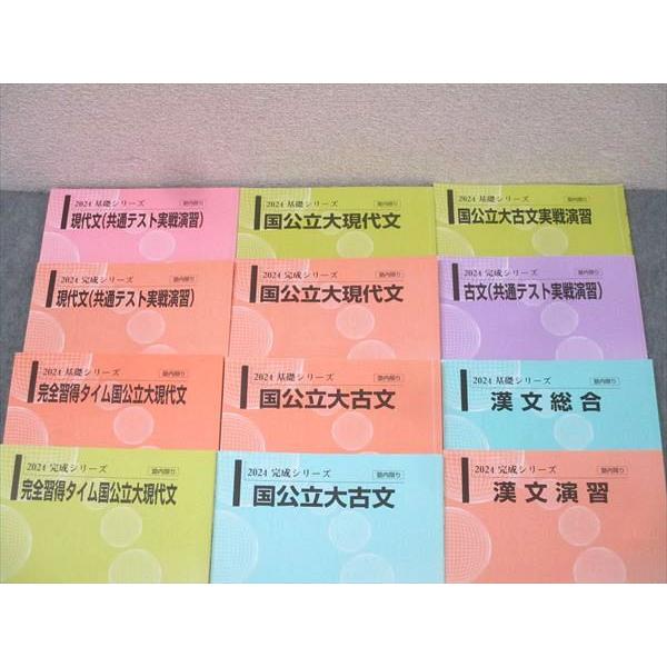 河合塾 完全習得タイム国公立大/共通テスト実戦演習 現代文/古文/漢文