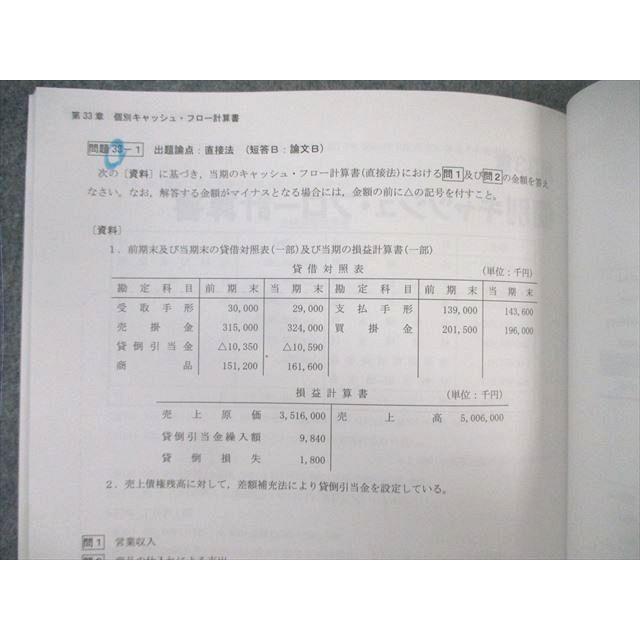CPA会計学院 公認会計士講座 財務会計論(計算) 短答対策/個別計算問題