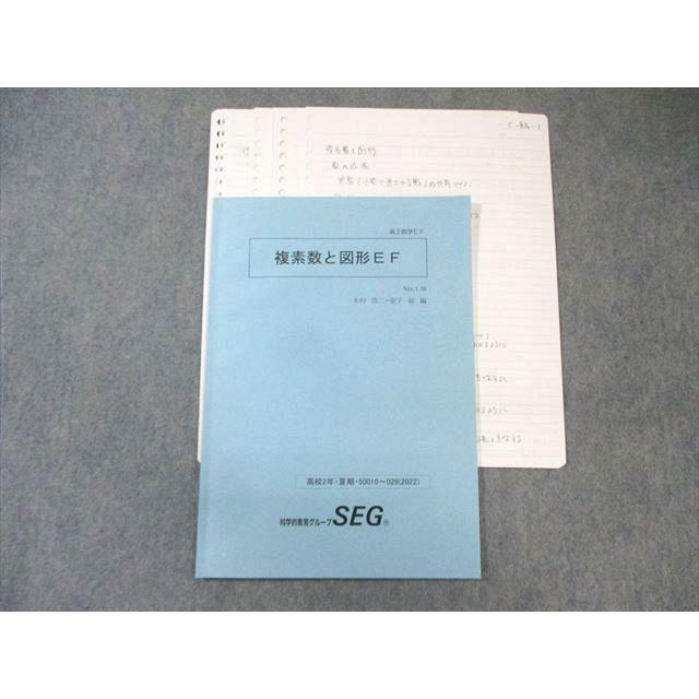 SEG (科学的教育グループ) 高2 複素数と図形EF 2022 夏期 木村浩二