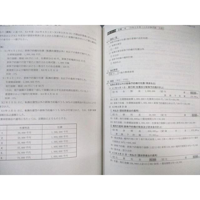 CPA会計学院 公認会計士講座 財務会計論 計算 短答対策講義 田中クラス