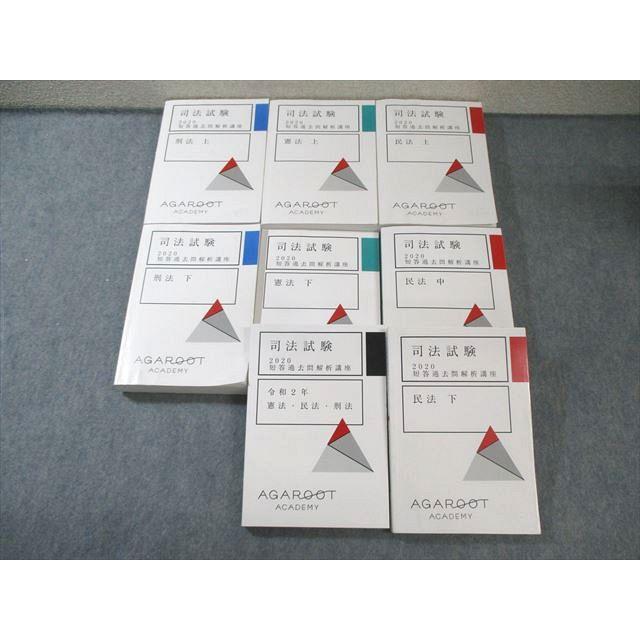 アガルート AGAROOT ACADEMY 司法試験 短答過去問解析講座 民法/刑法 