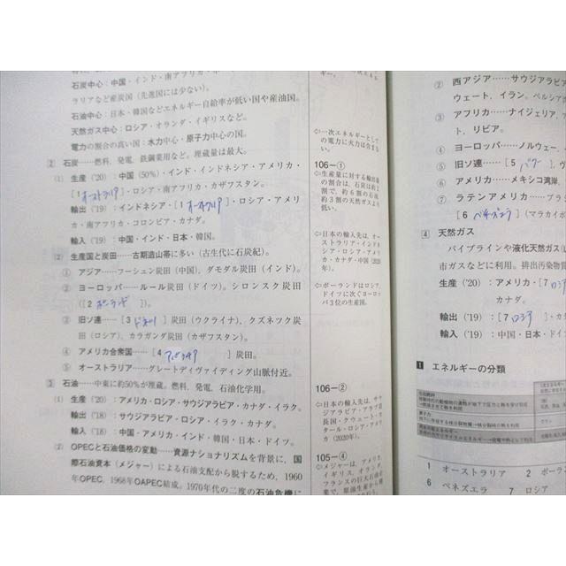 河合塾 地理B/共通テスト対策/地図資料集 テキスト通年セット 2024 計4