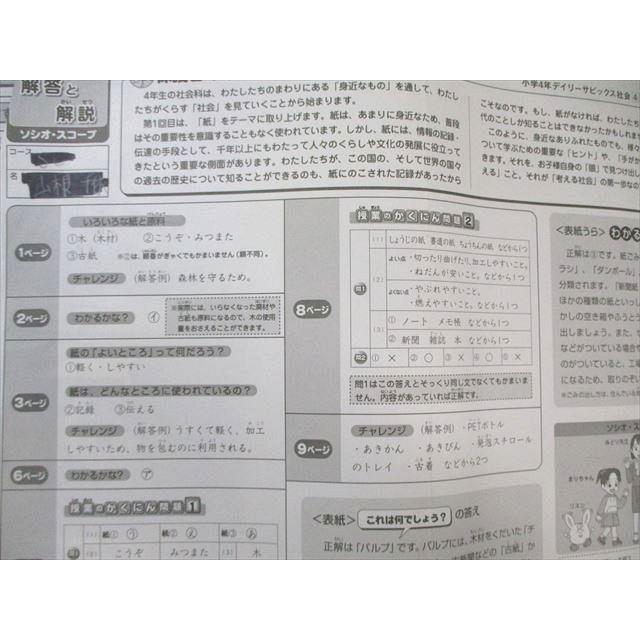 SAPIX 小4 デイリーサピックス 社会 【計36回分】 通年セット 2021