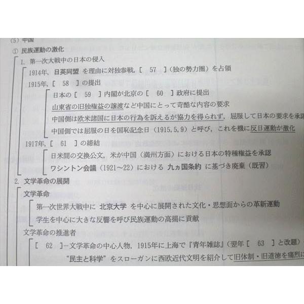 駿台 世界史現代史総整理(1871〜1945年の完全攻略) テキスト 状態良