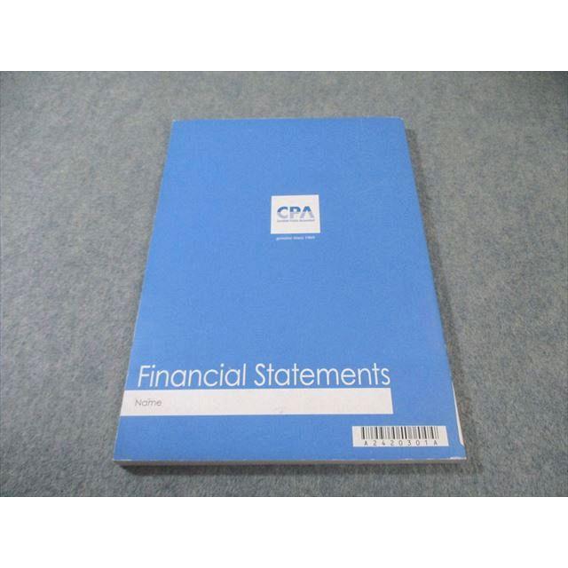 CPA会計学院 公認会計士講座 財務会計論 理論 短答対策問題集1 2024年