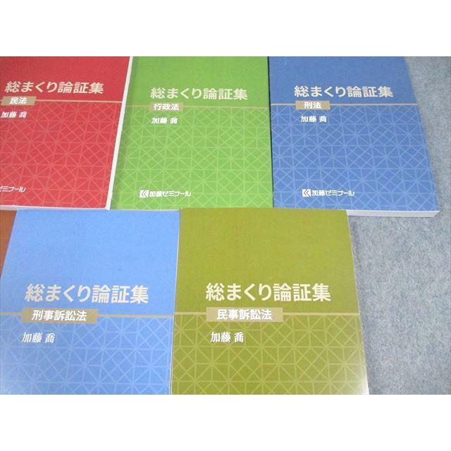 加藤ゼミナール 司法試験 総まくり論証集2025 最新版 憲法/民法/行政法