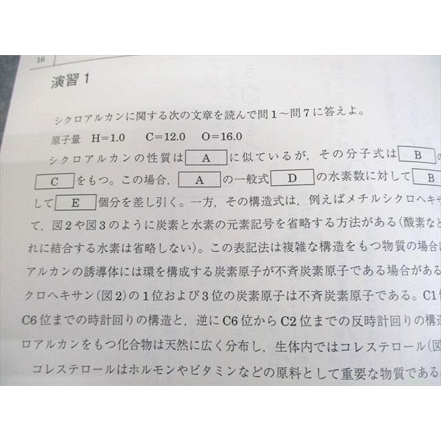 駿台 化学【短期集中】有機化学演習 テキスト 2024 夏期 黒澤孝朋