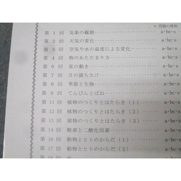 四谷大塚 5年 予習シリーズ準拠 2018年度実施 週テスト問題集 理科 上