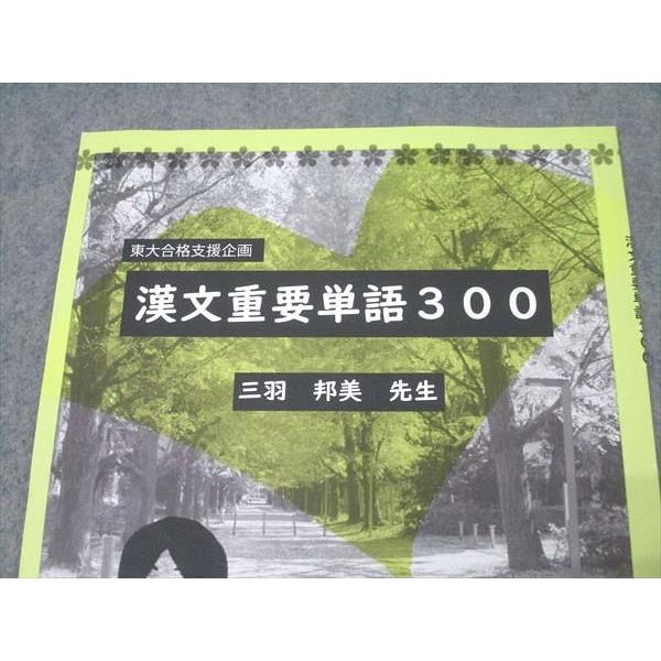 東進 東京大学 東大合格支援企画 国語 漢文重要単語300 テキスト 状態