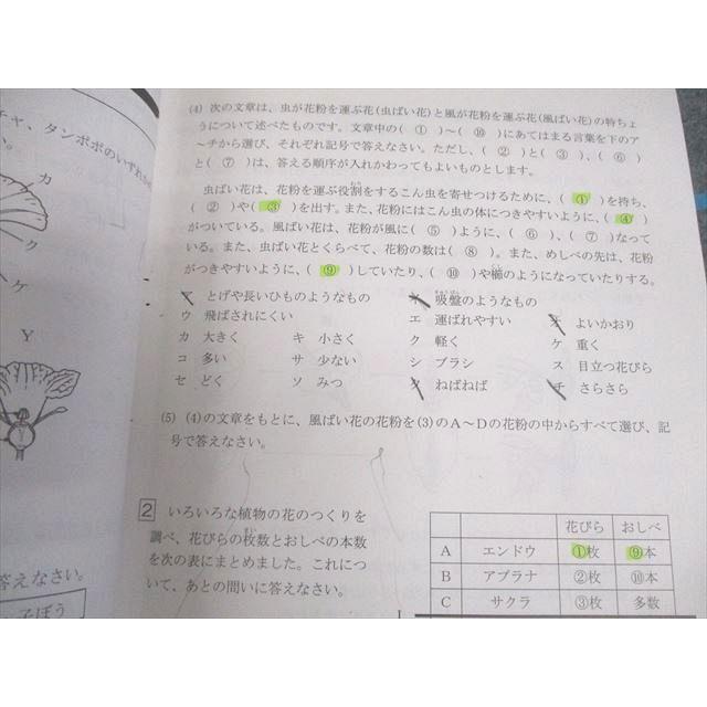 日能研関西 小5 理科 前期/後期 定着演習問題集 ステージIII/IV 通年