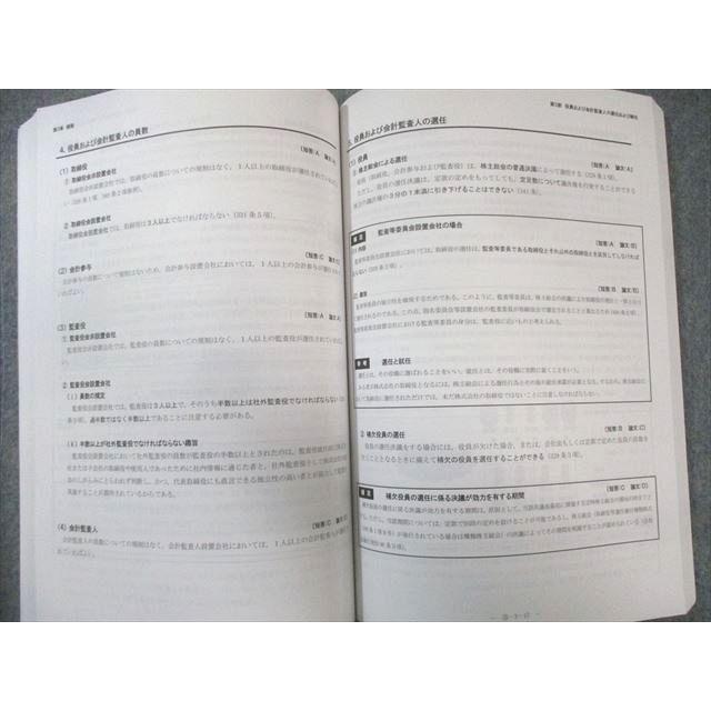 CPA会計学院 公認会計士講座 企業法 テキスト/短答対策問題集など 2026