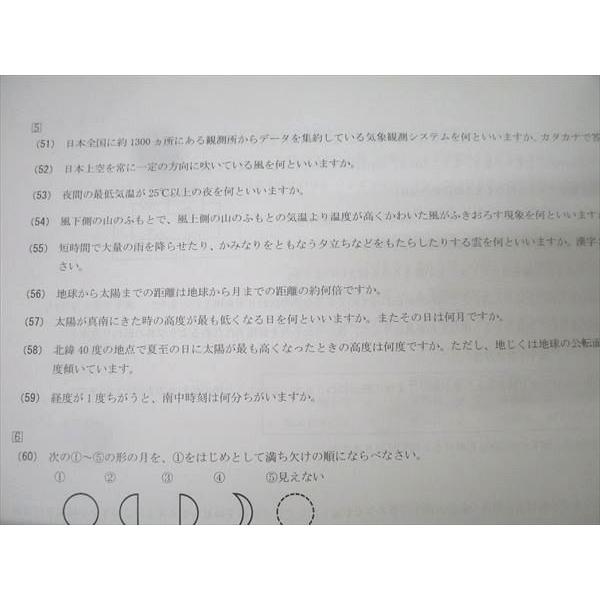 日能研 6年 サマーチェック 国語/算数/理科/社会 2025年度実施 未使用
