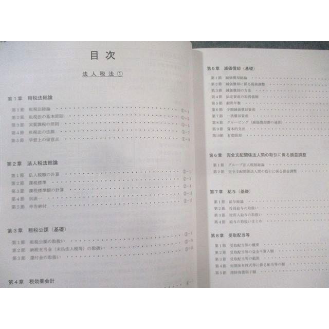 CPA会計学院 公認会計士講座 租税法 理論対策/テキスト/個別計算問題集