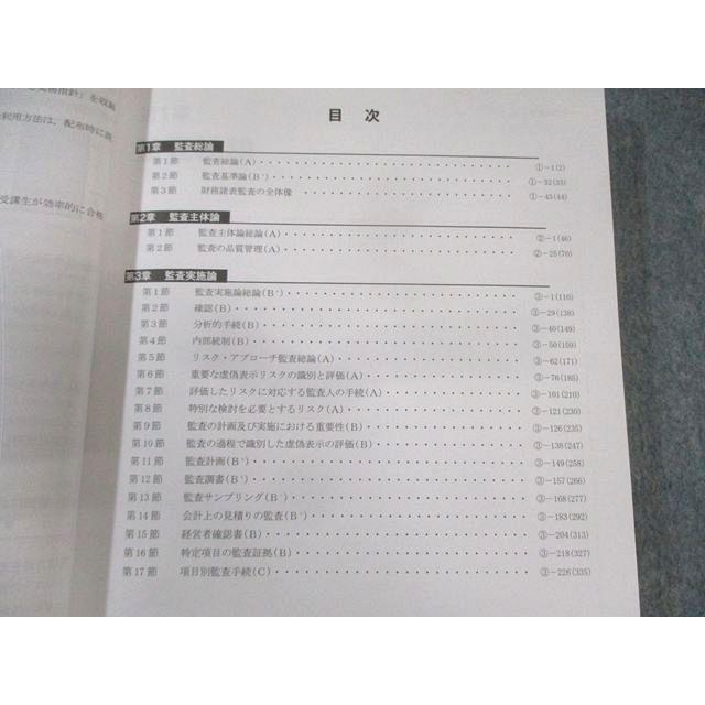 CPA会計学院 公認会計士講座 監査論 テキスト/論文対策集/資料集など