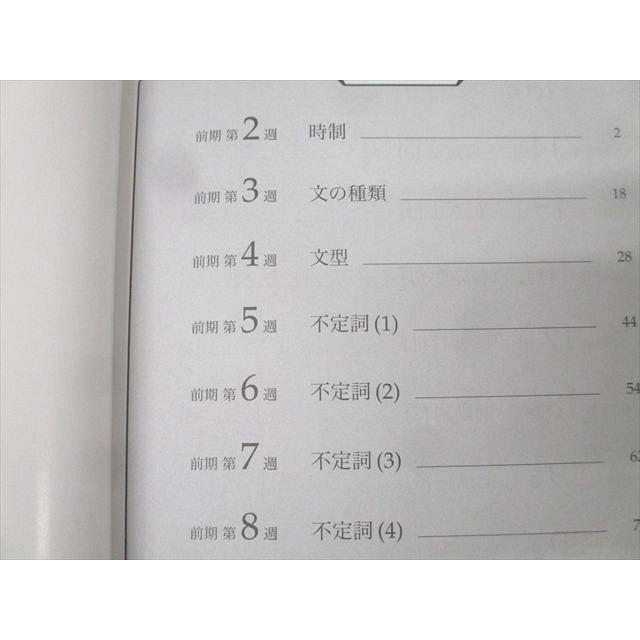鉄緑会 高2 英語実践講座 英文法 テキスト 状態良 2022 020m0D
