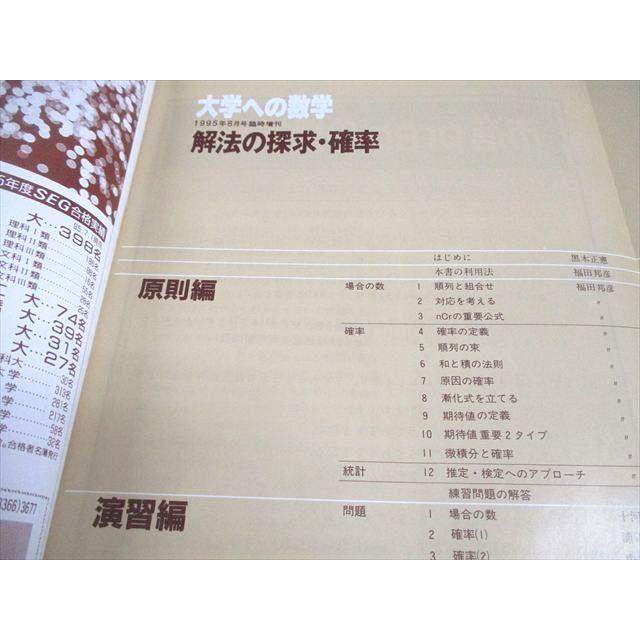 本 希少 大学への数学 1988年 東京出版 入試 10年の軌跡 黒木正憲 絶版