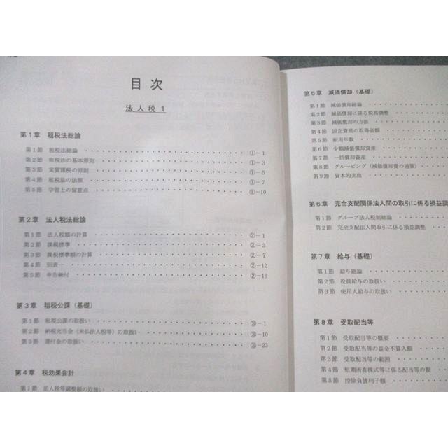 CPA会計学院 公認会計士講座 租税法 理論対策テキスト/個別問題集など