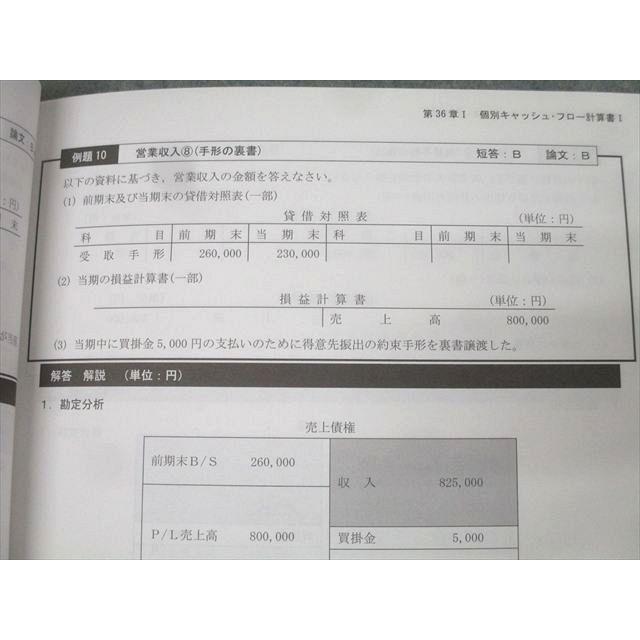 CPA会計学院 公認会計士講座 財務会計論 計算 補講テキスト/個別計算