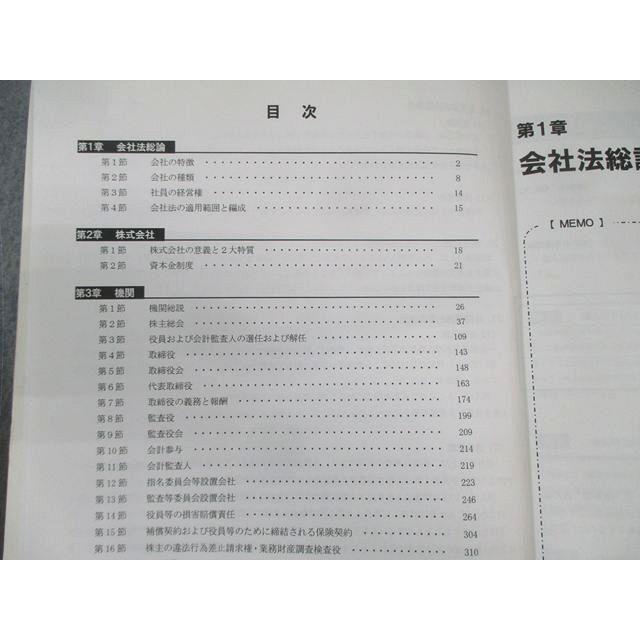 CPA会計学院 公認会計士講座 企業法 テキスト/短答対策問題集など 2023