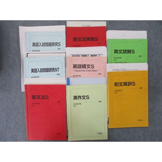 駿台】『英語入試問題研究NT 小林俊昭師 第1回授業ノート』 +α