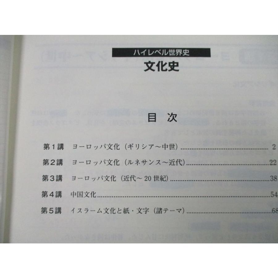 SF25-014 東進 ハイレベル世界史VI〜X/文化史/テーマ史・地域史