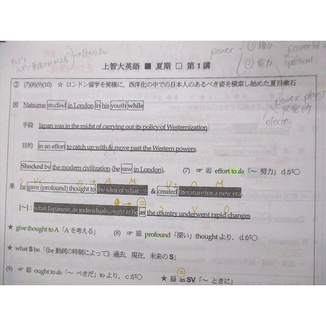 SG04-001 河合塾 上智大英語 2019 夏期講習 bds2 s0D : ブックス 