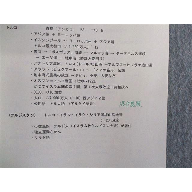 SZ03-013 早稲田アカデミー 東大必勝 正月特訓 英語/数学/国語/地理