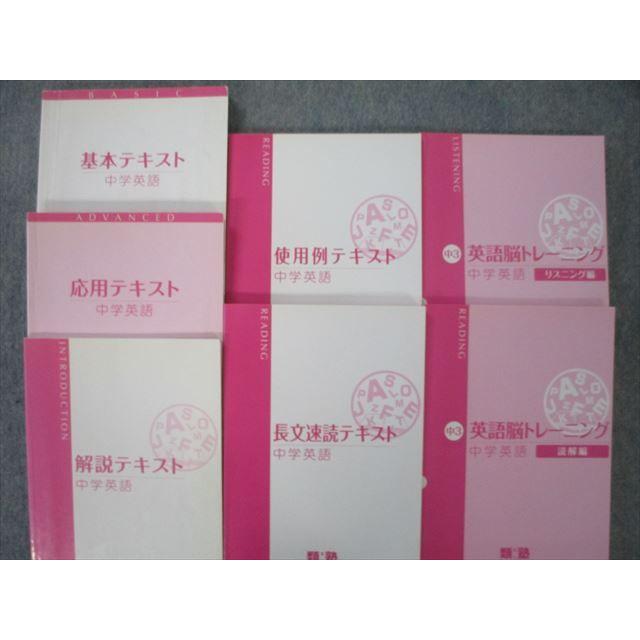 英語の参考書セット TK26-025 類塾 中3 BASIC 基本/応用/解説/使用例/長文速読テキスト