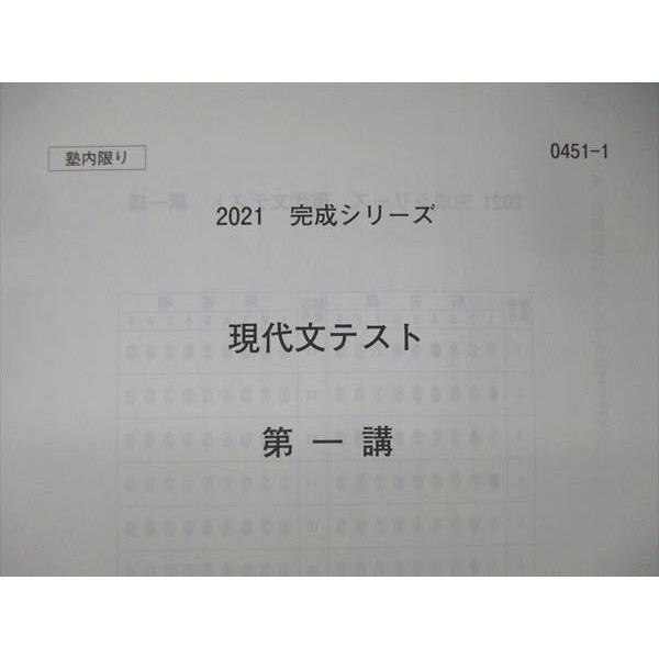 UB05-113 河合塾 現代文/漢文総合/古文/サブテキスト テキスト 通年