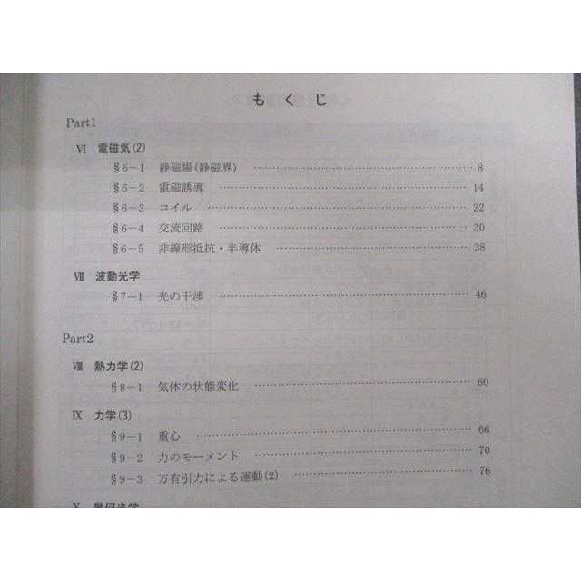 UC01-022 駿台 物理S/物理Hs テキスト通年セット 2021 下川和大/中田