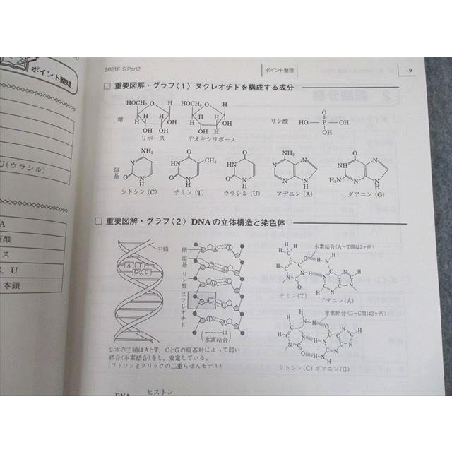 UH10-183 駿台 生物S Part2 テキスト 2021 前期/後期 計2冊 20S0B