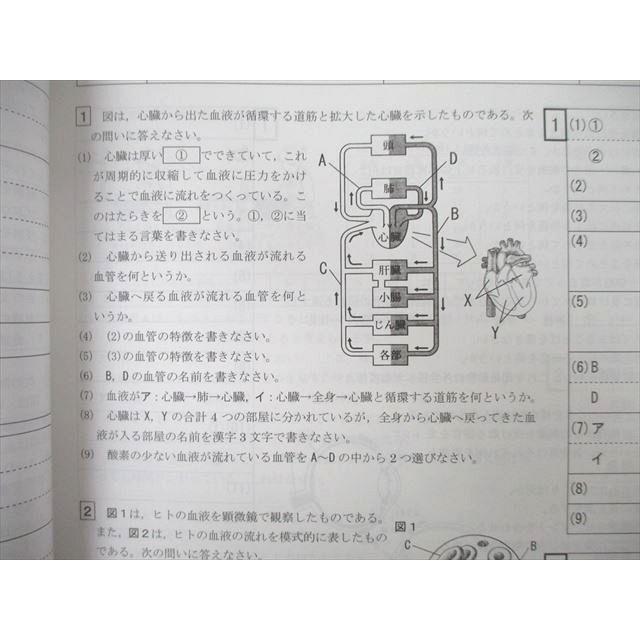 UK27-051 馬渕教室 中学2年 定期テスト対策問題集/システムワーク等