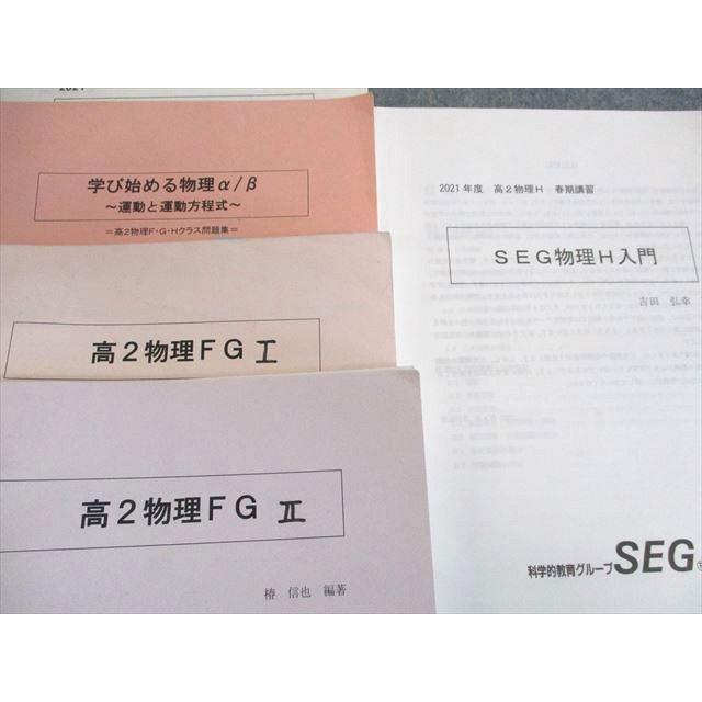 SEG (科学的教育グループ) 高2 物理H入門/物理FGI/II/学び始める物理α