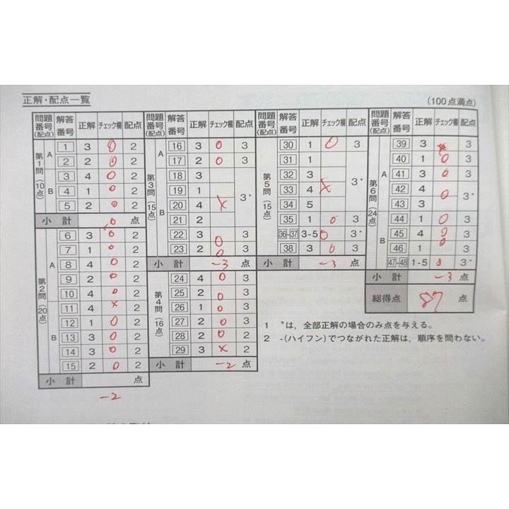 ベネッセ/駿台 大学入学共通テスト模試 第3回ベネッセ・駿台マーク模試