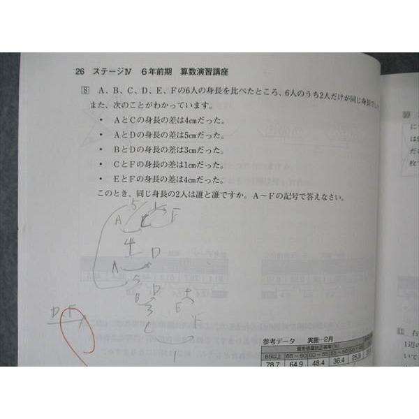 日能研 小6年 ステージIV 中学受験用 2022年度版 算数演習講座