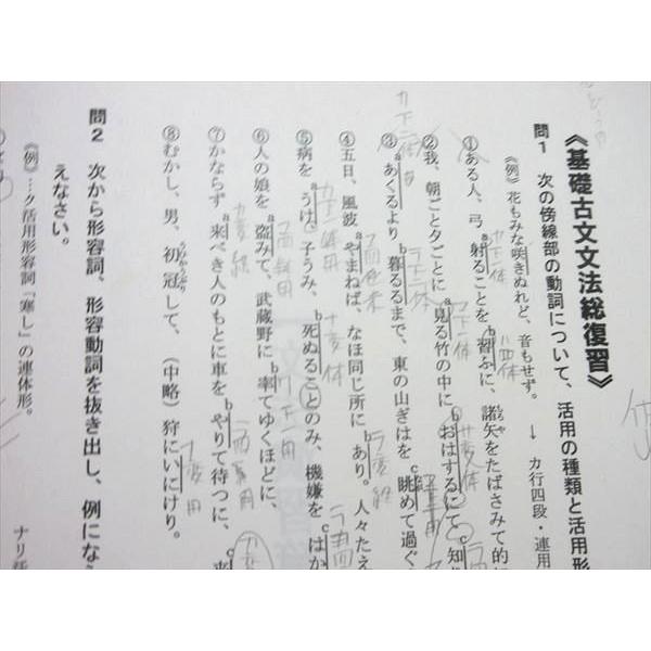 四谷学院 古文総合演習 2019 夏期特訓 田中伸吾 sale 005s0B