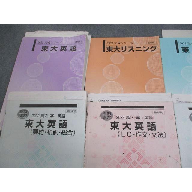河合塾 東京大学 東大英語/英作文/リスニング テキスト通年 河合塾 東京大学 東大英語/英作文/リスニング テキスト通年
