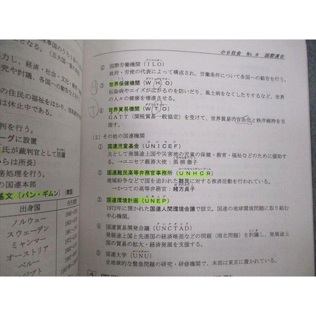 希学園 小6 社会 オリジナルテキスト 天下分け目の受験社会 第1分冊