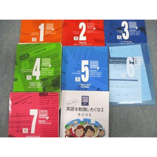 VP02-060 アルク 英語学習アカデミックパック TOEIC TEST Kit1〜7など 2015〜2017 CD3枚付 79M1D｜booksdream-store2｜02