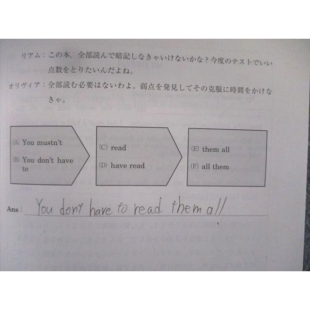 河合塾マナビス 英文法・語法(レベル1) UNIT1〜4 【テスト計8回分付き