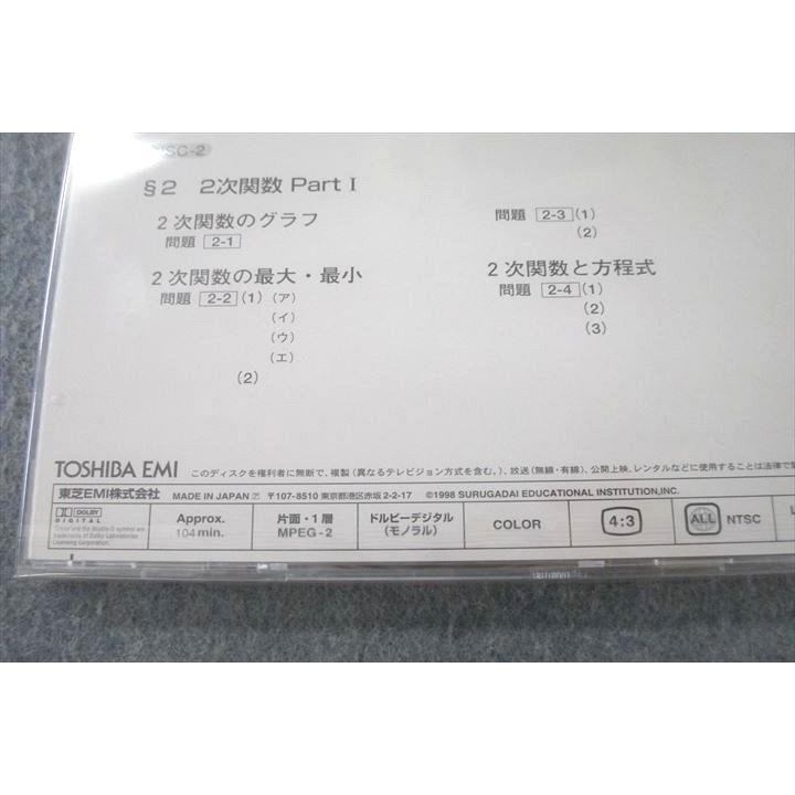 VQ26-047 駿台 数学I・A/数学II・B 入試数学合格へのアプローチ VQ26-047 駿台 数学I・A/数学II・B 入試数学合格へのアプローチ