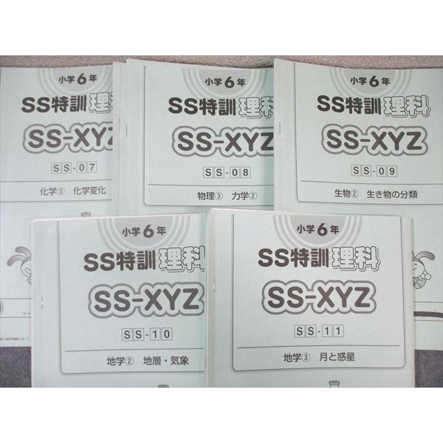 SAPIX 小6 サピックス SS特訓 理科 【全11回フルセット】 2020