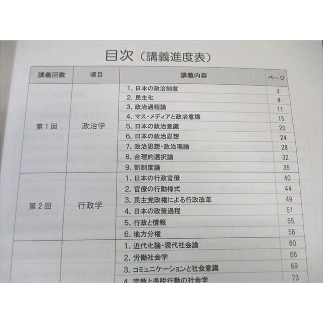 TAC 公務員講座 発展講義 政治/経済科目/数的処理 テキスト 2022/2023