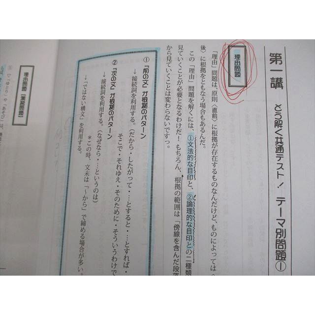 山梨予備校 共通テスト対策 現代文/古文/漢文 予習/サブテキスト 2022