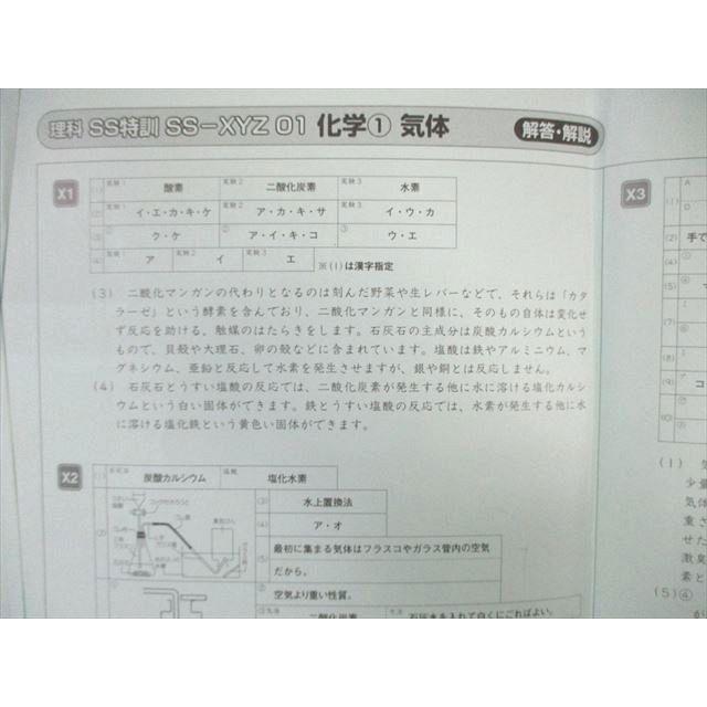 SAPIX 小6 サピックス SS特訓 理科(物理/化学/生物/地学) 【計11回分