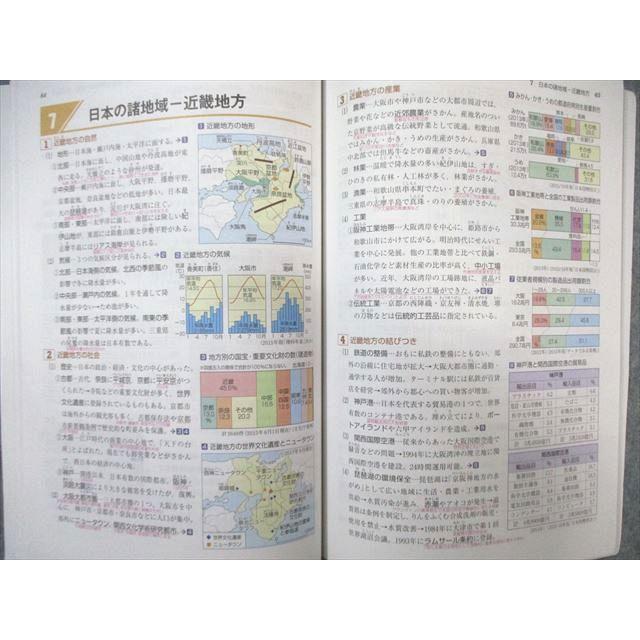 塾専用 中1/2 ウイニング 地理I/II カラー版 計2冊 015S5C : ブックス