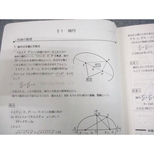 Y・SAPIX 高2 入試完成数学SZ[IIIC] 2次曲線/積分法1〜3 テキスト通年