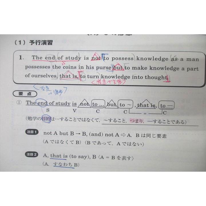 WG26-072 東進 東京大学 東大英語 読解問題の見方・考え方 WG26-072 東進 東京大学 東大英語 読解問題の見方・考え方