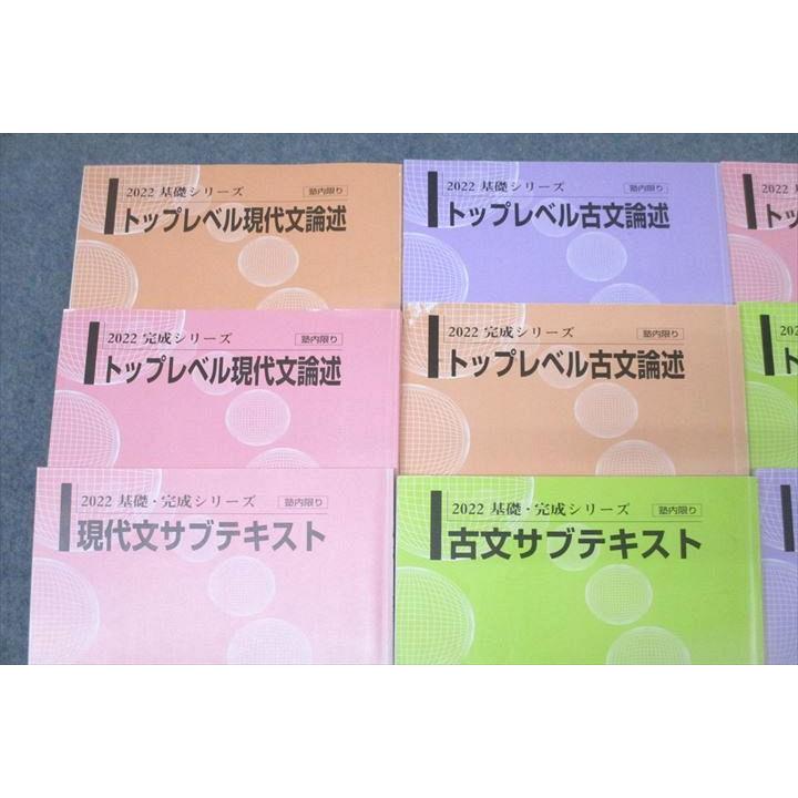 河合塾 東京大学 東大古典/トップレベル現代文/古文/漢文論述/サブ