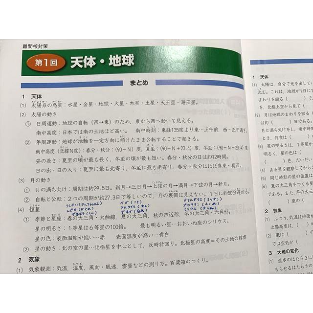 四谷大塚 理科 6年 下 難関校対策 予習シリーズ 140628-8 020S2B